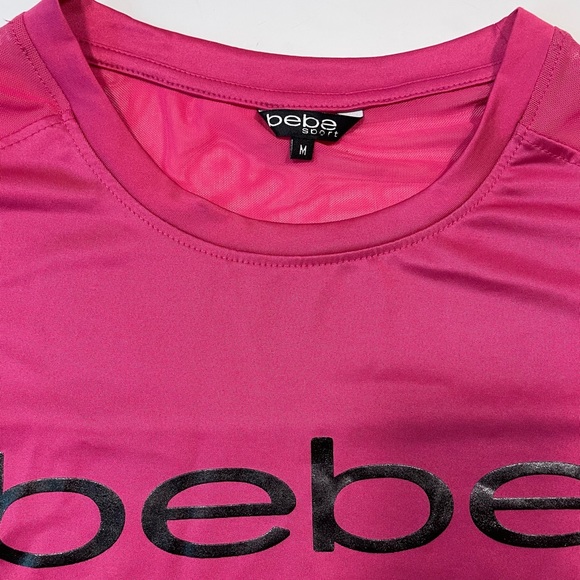 Bebe Sport NWT Top Boxy Sz M Y2K Barbie Bebe Sport - Picture 7 of 13